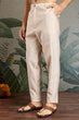 Load image into Gallery viewer, Classic Ivory Embroidered Kurta Pajama for Men Clothsvilla