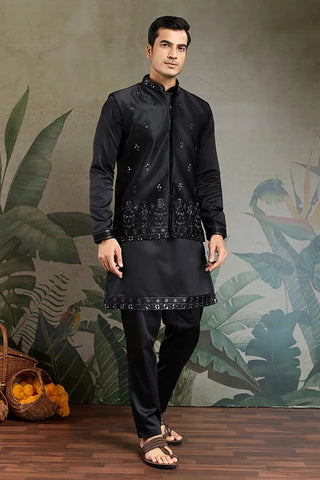 Ethnic Wear Trending Kurta Koti with Pajama for Men Clothsvilla