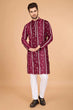 Load image into Gallery viewer, Stylish Wedding Wear Heavy Embroidered Mens Kurta Clothsvilla