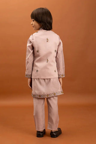 Classic Pink Koti Kurta Set for Kids 6-12 Yrs Clothsvilla