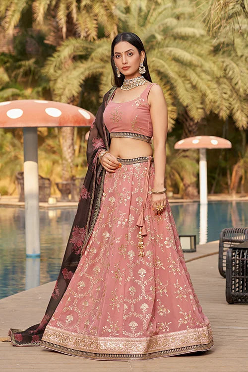 Beautifull Bridal Wedding Lehenga Choli & Dupatta Clothsvilla