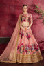 Traditional Bridal lehenga Cholis For Women New Collection Peach Colour Clothsvilla