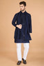 Navy Blue Viscose Silk Kurta Set – Stylish & Comfortable Clothsvilla