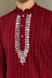 Load image into Gallery viewer, Designer Red Kurta with Dupatta for Festive Look Clothsvilla