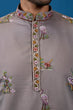 Load image into Gallery viewer, Classy Grey Embroidered Mens Kurta for Wedding Events Clothsvilla