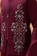 Load image into Gallery viewer, Maroon Color Traditional Special Koti Kurta Set for Men's Wear Clothsvilla