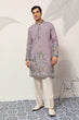 Load image into Gallery viewer, Traditional Purple Wedding Kurta for Mens Wear Clothsvilla