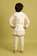 Load image into Gallery viewer, Elegant White Koti Kurta Set for Boys 6 to 12 Year Clothsvilla