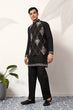 Load image into Gallery viewer, Premium Wedding Black Koti Kurta Pajama for Mens Wear Clothsvilla