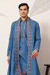 Load image into Gallery viewer, Wedding Royal Look Blue Kurta with Dupatta for Mens Wear Clothsvilla