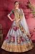 Load image into Gallery viewer, Wedding Collection Lehenga Choli In Grey Colour Clothsvilla