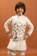 Load image into Gallery viewer, Elegant White Koti Kurta Set for Kids Traditional Wear Clothsvilla
