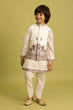 Load image into Gallery viewer, Elegant White Koti Kurta Set for Boys 6 to 12 Year Clothsvilla
