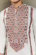 Load image into Gallery viewer, Wedding Special White Embroidered Kurta for Men Clothsvilla