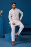 Classic White Viscose Silk Festive Kurta for Mens Clothsvilla