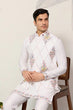Load image into Gallery viewer, Elegant Wedding Special White Koti Kurta Pajama Set Clothsvilla