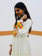 Load image into Gallery viewer, White Designer Gown for Navaratri Celebrations ClothsVilla