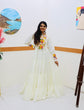 Load image into Gallery viewer, White Designer Gown for Navaratri Celebrations ClothsVilla