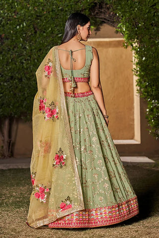Wonderfull Collection For Women Bridal Wear Lehenga Choli With Dupatta Clothsvilla
