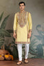Yellow Embroidered Kurta for Haldi & Celebrations Clothsvilla