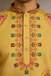 Load image into Gallery viewer, Men’s Traditional Yellow Kurta for Haldi Ceremony Clothsvilla