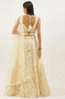 Load image into Gallery viewer, Yellow Soft Net Lehenga Choli with Thread Embroidery Clothsvilla