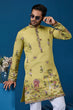 Load image into Gallery viewer, Haldi Special Yellow Outfit Kurta for Mens Wear Collection Clothsvilla