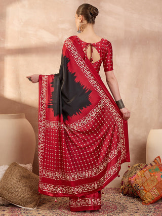 Aadhira Stylish Semi Modal Saree for Party & Festive Wear ClothsVilla
