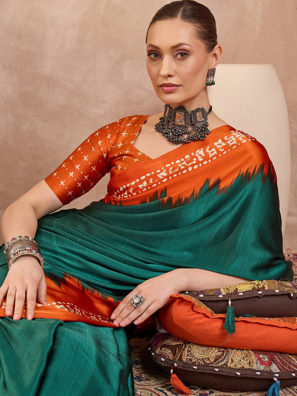 Aadhira Stylish Semi Modal Saree for Party & Festive Wear ClothsVilla