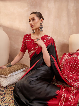 Aadhira Stylish Semi Modal Saree for Party & Festive Wear ClothsVilla