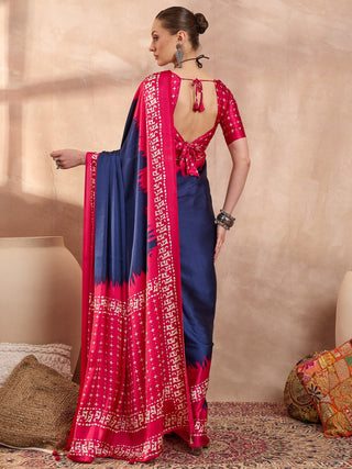 Aadhira Stylish Semi Modal Saree for Party & Festive Wear ClothsVilla