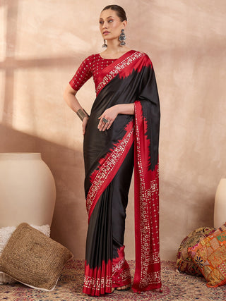 Aadhira Stylish Semi Modal Saree for Party & Festive Wear ClothsVilla