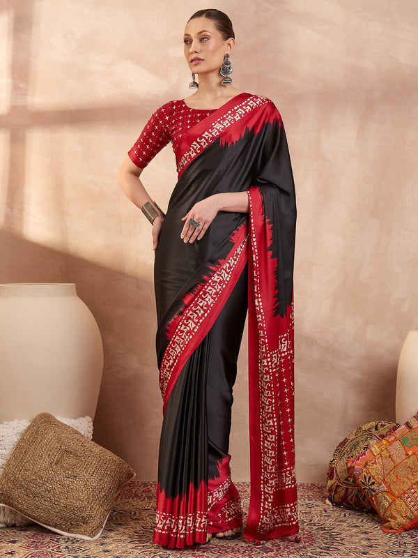 Aadhira Stylish Semi Modal Saree for Party & Festive Wear ClothsVilla