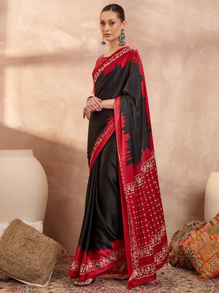 Aadhira Stylish Semi Modal Saree for Party & Festive Wear ClothsVilla