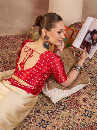 Aadhira Stylish Semi Modal Saree for Party & Festive Wear ClothsVilla
