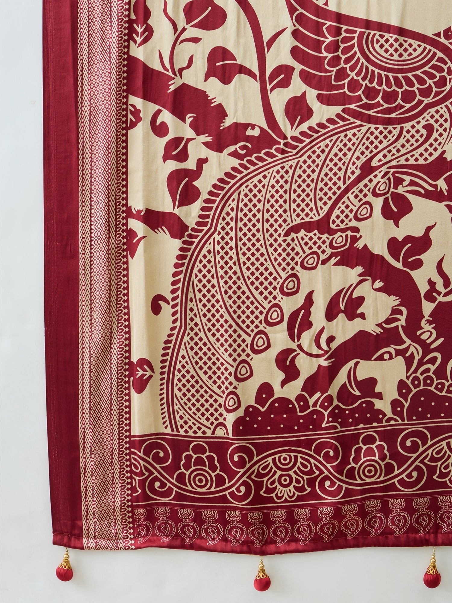 Aakriti Contemporary Semi Modal Saree for Special Occasions ClothsVilla