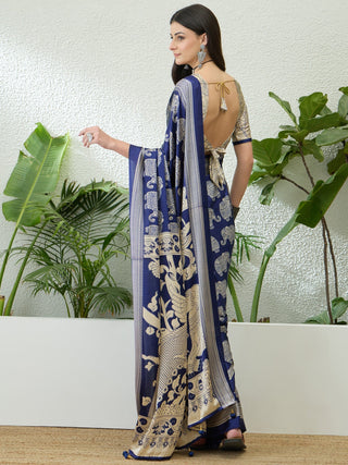 Aakriti Contemporary Semi Modal Saree for Special Occasions ClothsVilla
