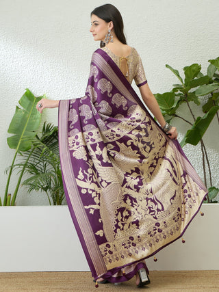 Aakriti Contemporary Semi Modal Saree for Special Occasions ClothsVilla