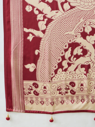 Aakriti Contemporary Semi Modal Saree for Special Occasions ClothsVilla