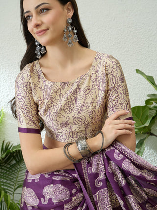 Aakriti Contemporary Semi Modal Saree for Special Occasions ClothsVilla