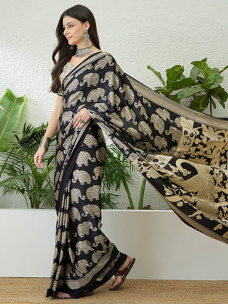Aakriti Contemporary Semi Modal Saree for Special Occasions ClothsVilla