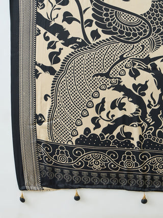 Aakriti Contemporary Semi Modal Saree for Special Occasions ClothsVilla