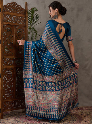 Aarohi Premium Semi Modal Saree for Festive Wear ClothsVilla