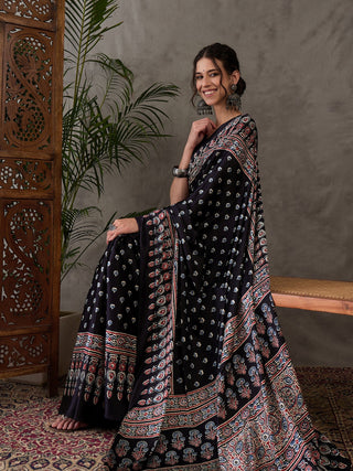 Aarohi Premium Semi Modal Saree for Festive Wear ClothsVilla