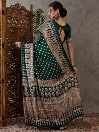 Aarohi Premium Semi Modal Saree for Festive Wear ClothsVilla