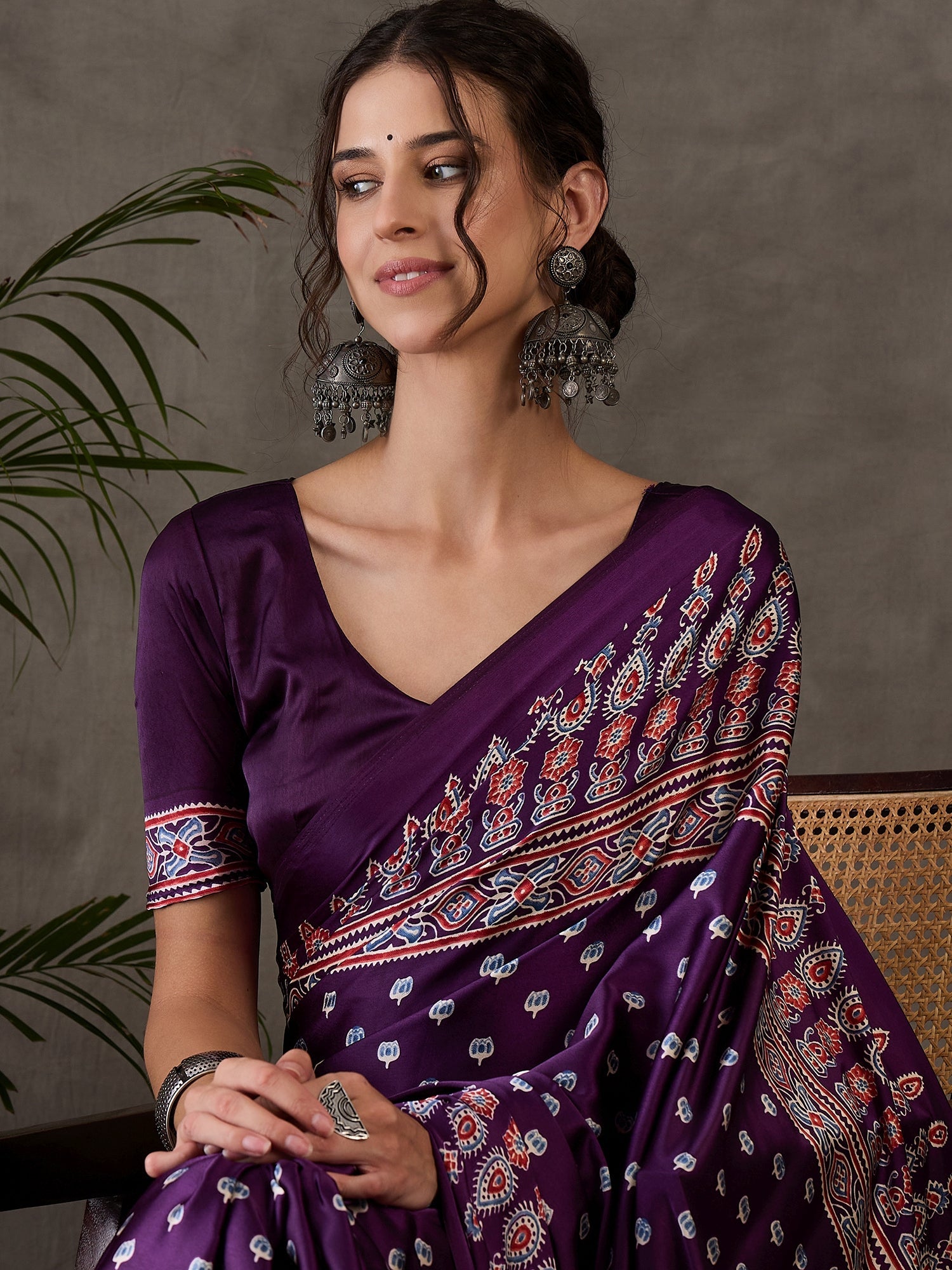 Aarohi Premium Semi Modal Saree for Festive Wear ClothsVilla