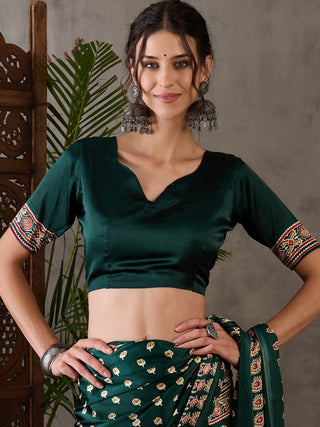 Aarohi Premium Semi Modal Saree for Festive Wear ClothsVilla