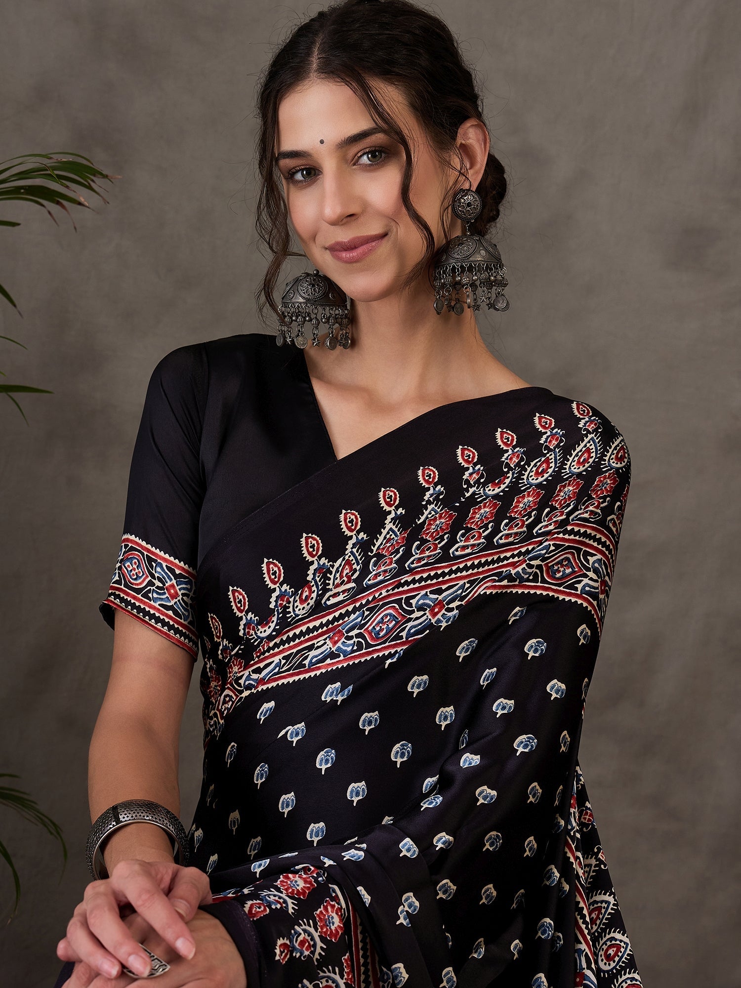 Aarohi Premium Semi Modal Saree for Festive Wear ClothsVilla