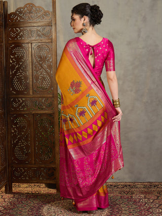 Aavira Classic Semi Modal Saree for Traditional Functions ClothsVilla