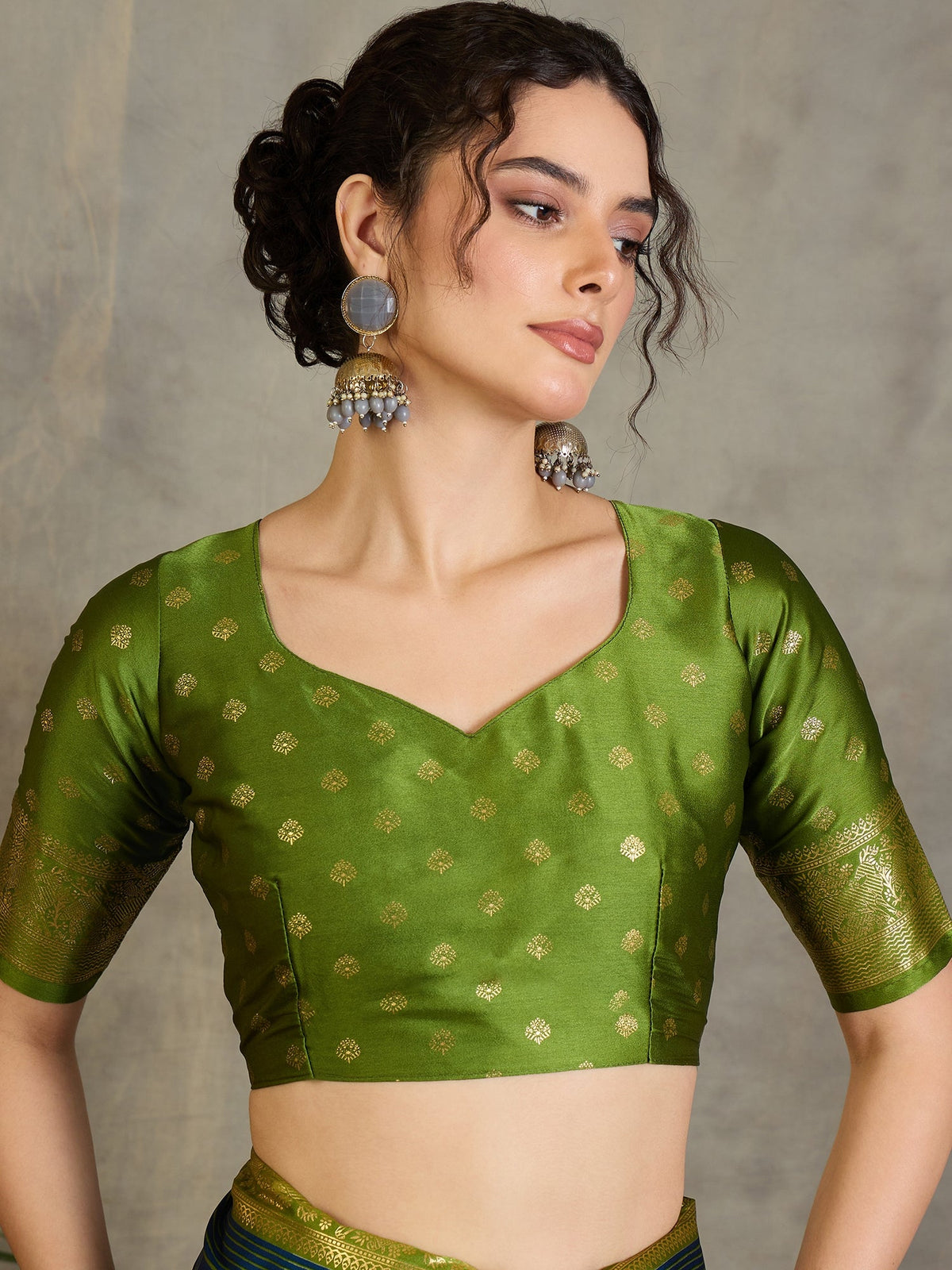 Aavira Classic Semi Modal Saree for Traditional Functions ClothsVilla